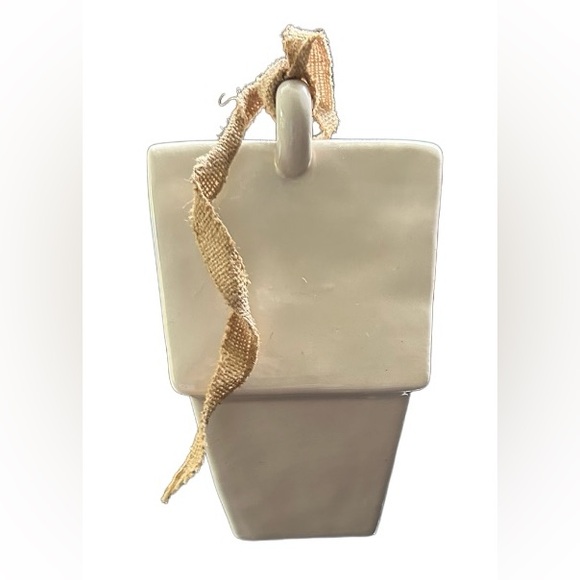 🪺RAE DUNN!! “PERCH” CERAMIC BIRDHOUSE!! SUPER CUTE!! GREAT CONDITION! - Picture 9 of 13